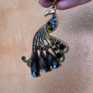 Pier One Imports peacock jewelry set